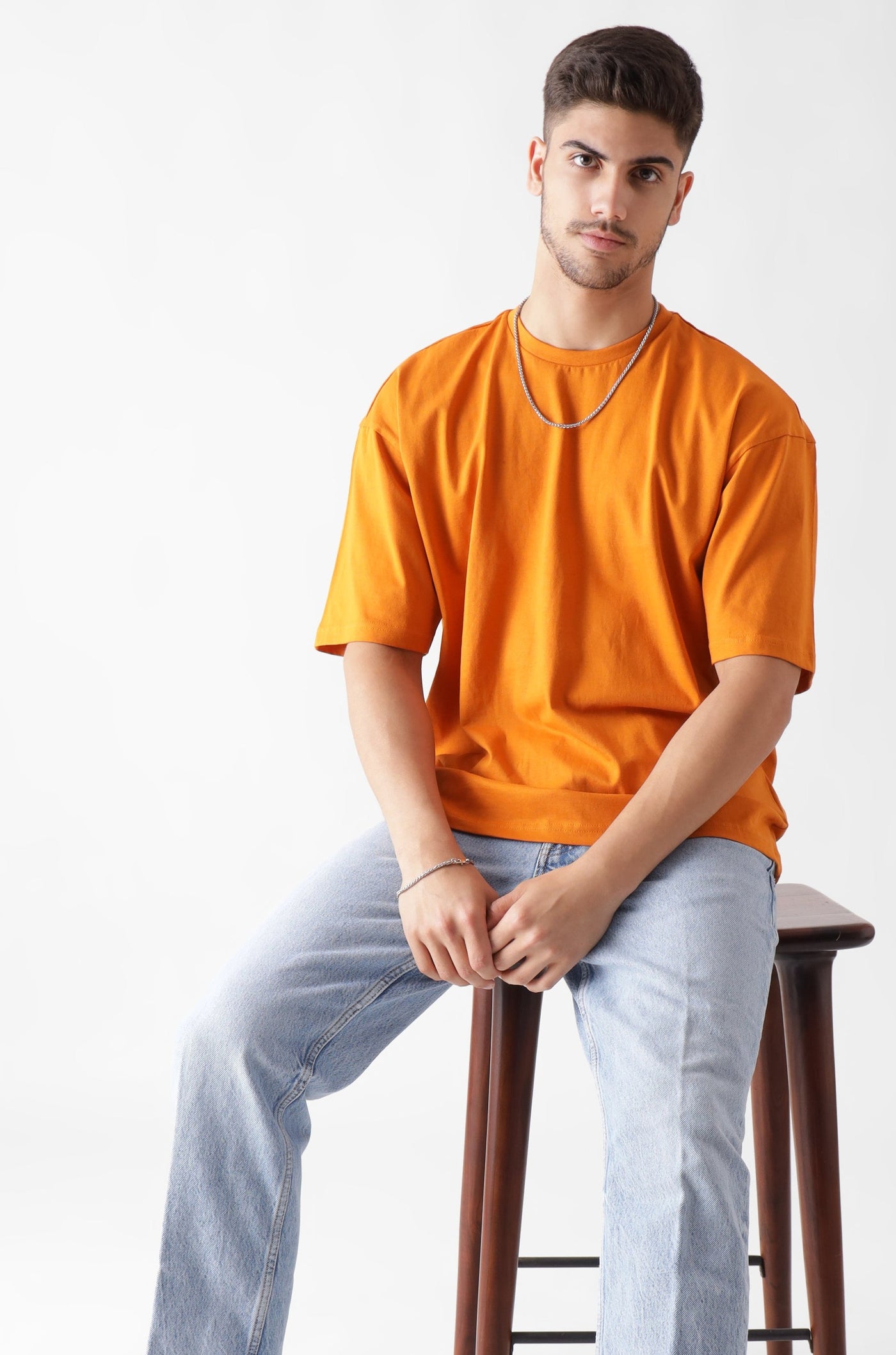 Orange Oversized T-shirt