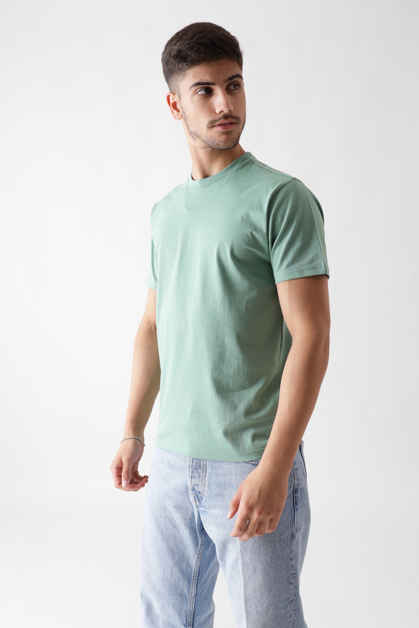 Sage Green Crew Neck