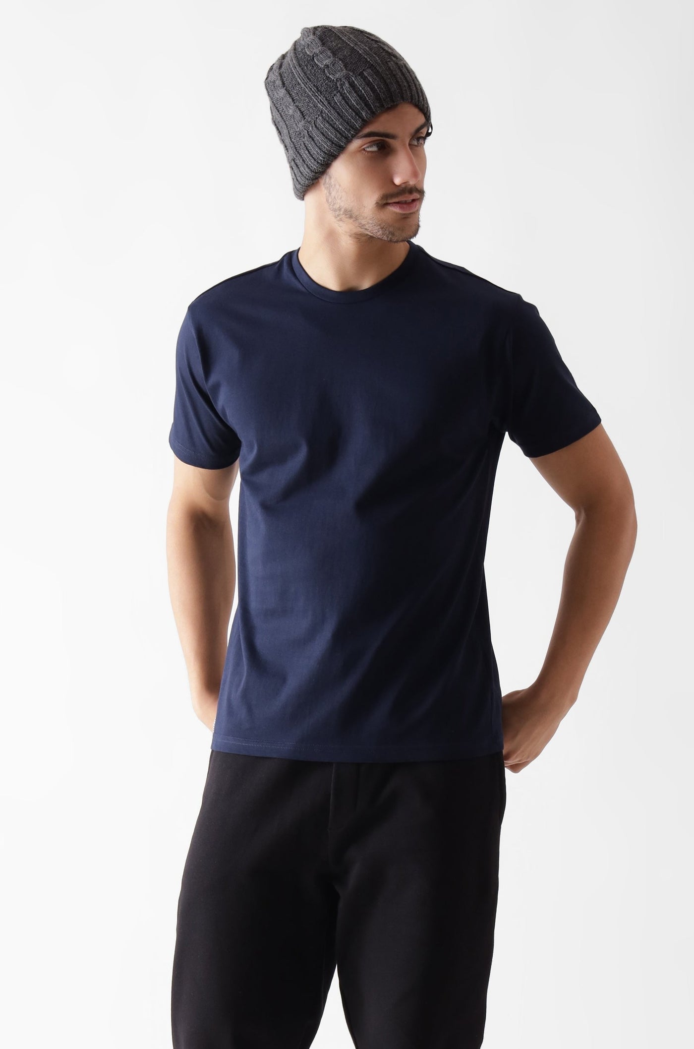 Midnight Navy Crew Neck