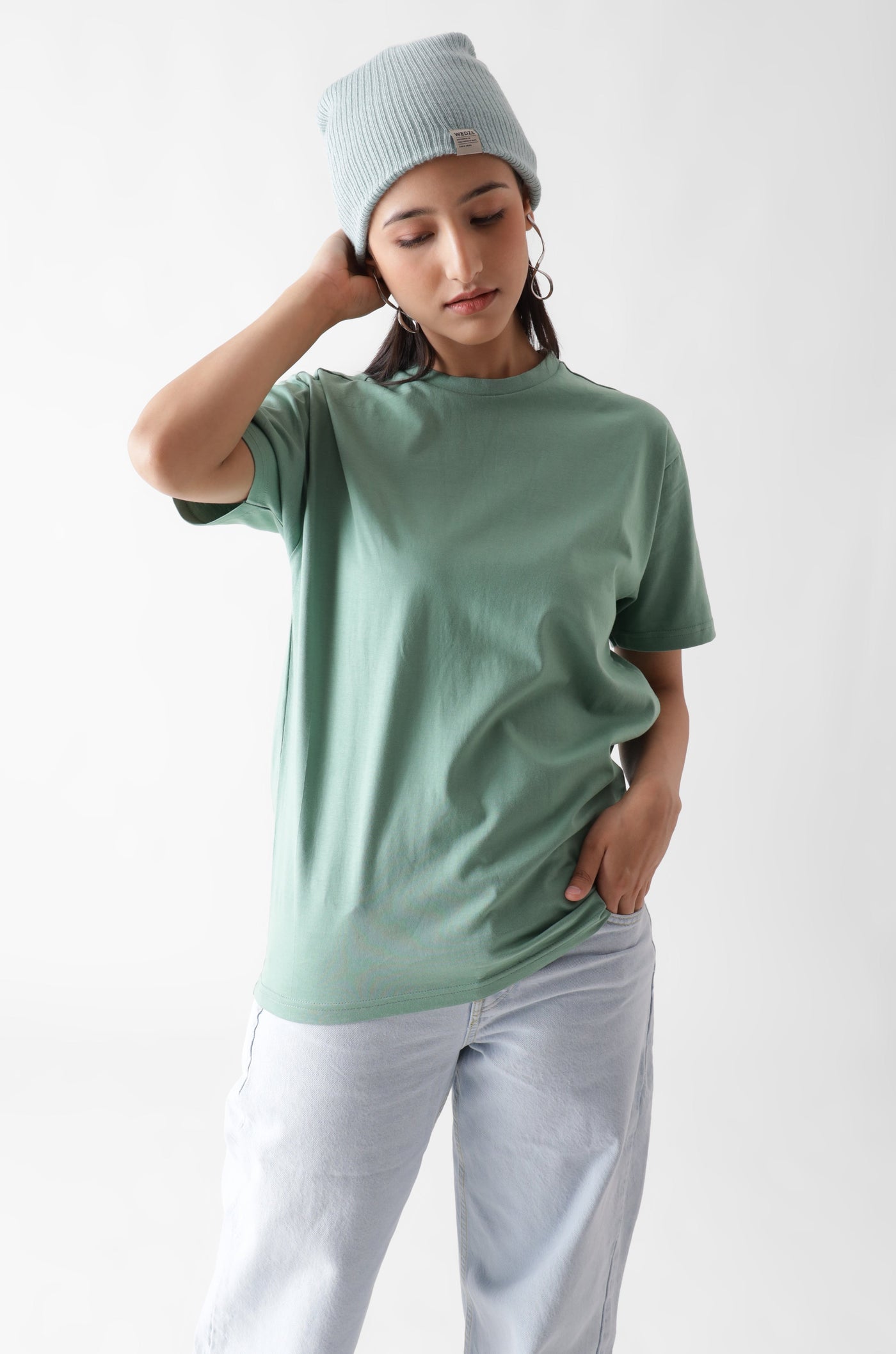 Sage Green Crew Neck