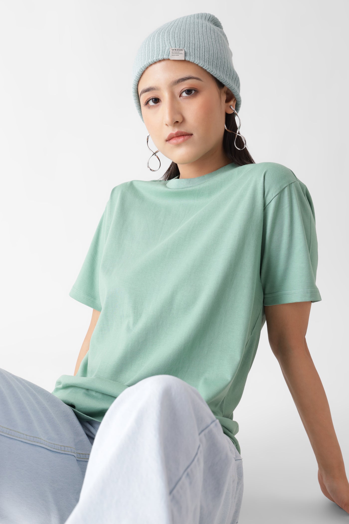 Sage Green Crew Neck