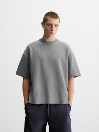 Asphalt Grey - Boxy Fit 260GSM