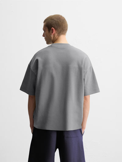 Asphalt Grey - Boxy Fit 260GSM