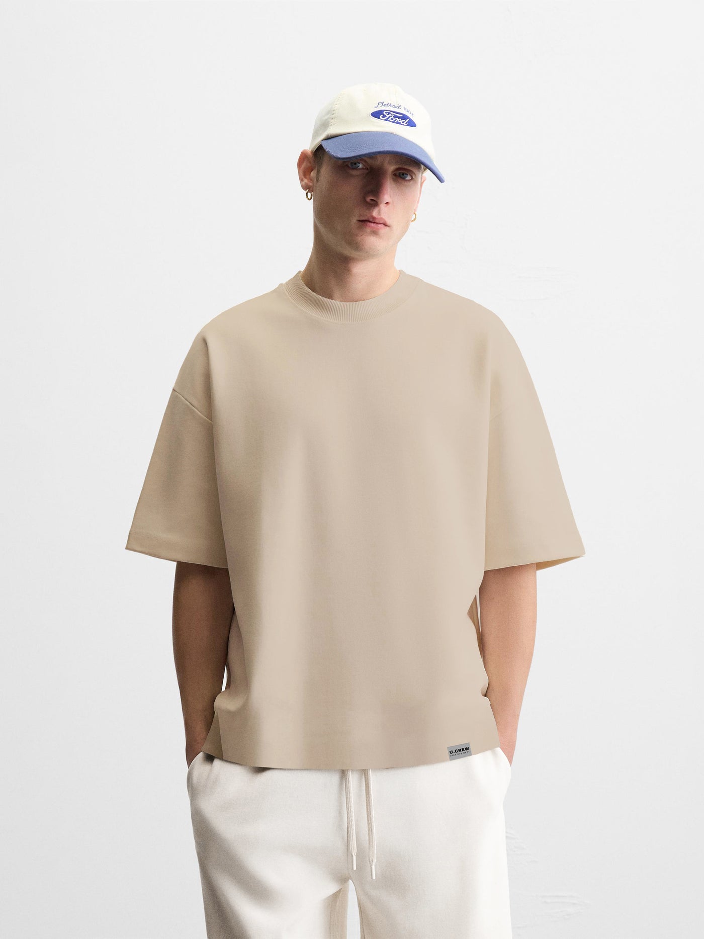 Beige - Boxy Fit 260GSM