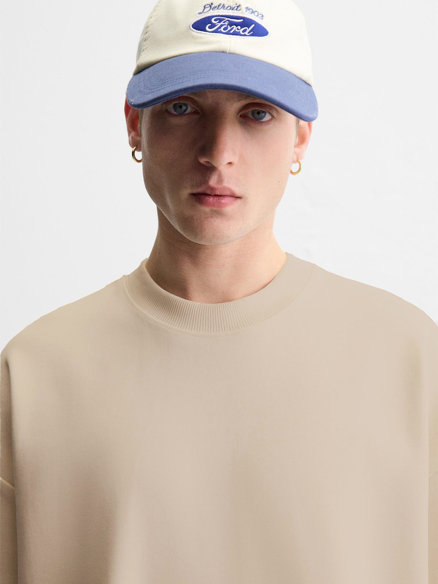 Beige - Boxy Fit 260GSM