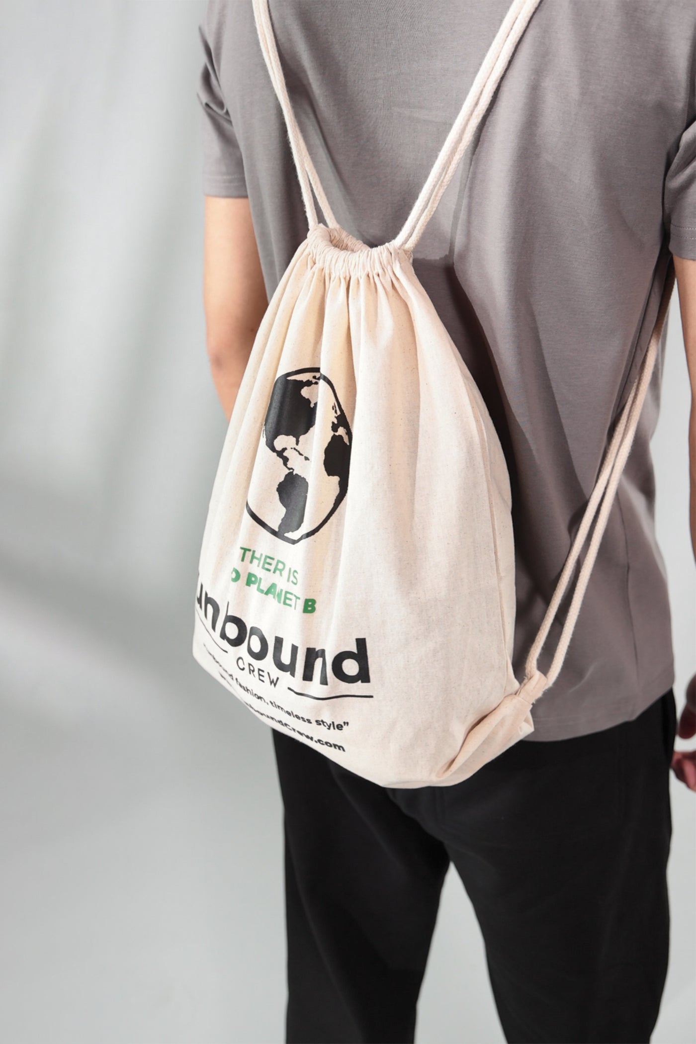 UnboundMerch - Canvas Drawstring Bag