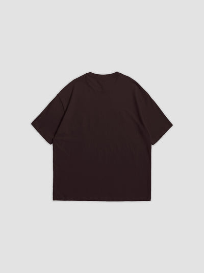 Mocha Brown - Boxy Fit 260GSM