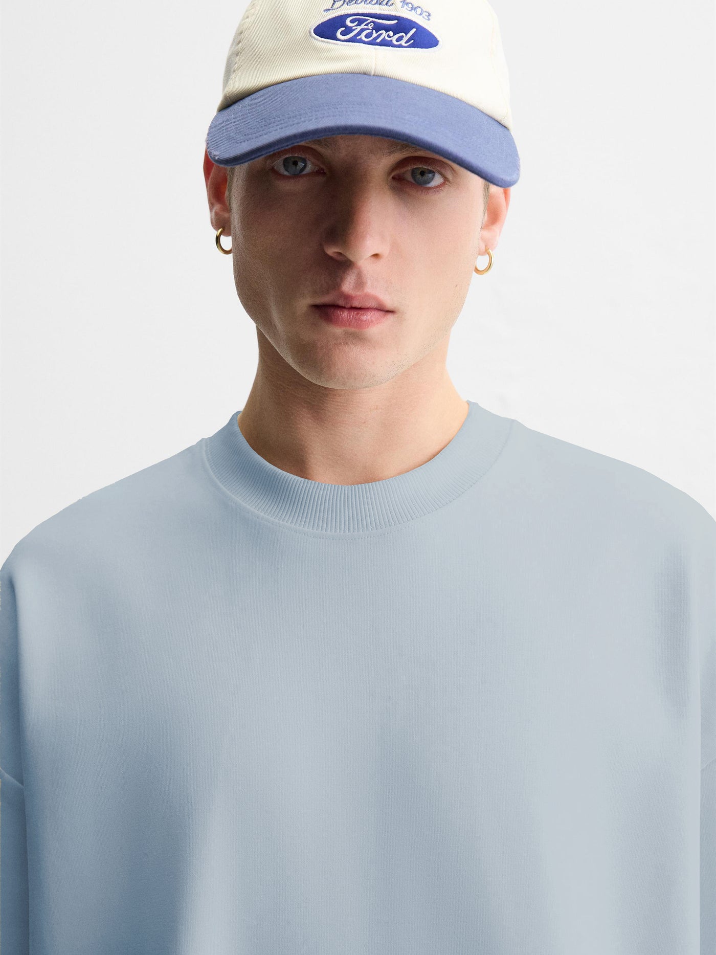 Ice Blue - Boxy Fit 260GSM