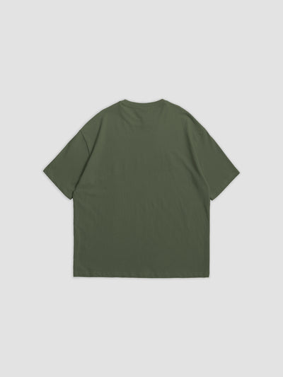 Olive - Boxy Fit 260GSM