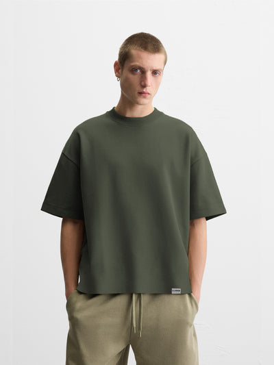 Olive - Boxy Fit 260GSM