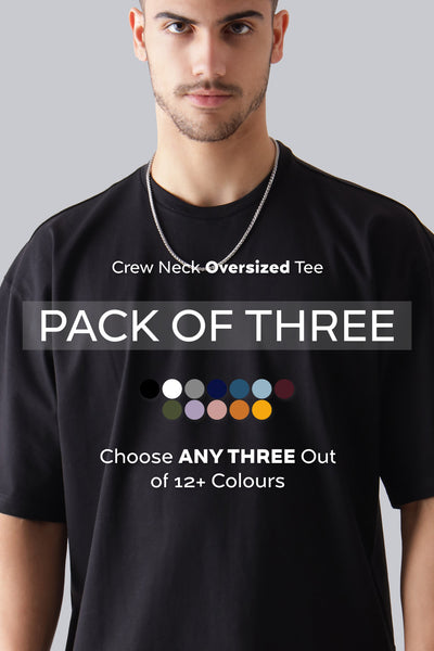 Copy of Pack of 3 - Oversized 220GSM