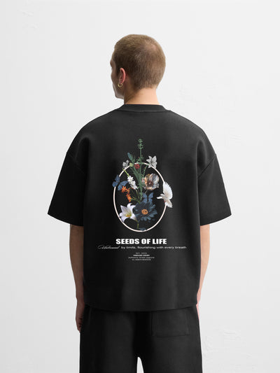 Seeds of Life - Boxy Fit 260GSM